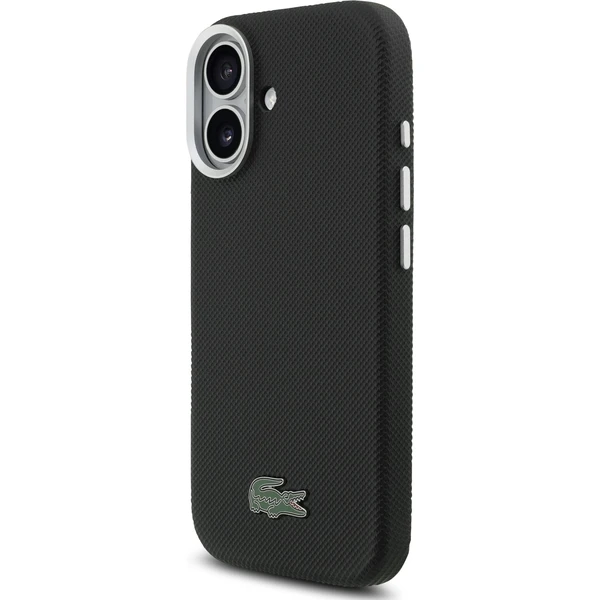 Lacoste-PVC-Iconic-Petit-Pique-Metal-Logo-MagSafe-kryt-iPhone-17-cerny