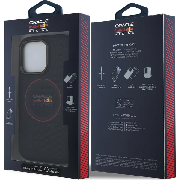 Oracle-Red-Bull-Racing-PU-Leather-Red-Ring-MagSafe-kryt-iPhone-15-Pro-Max-modry