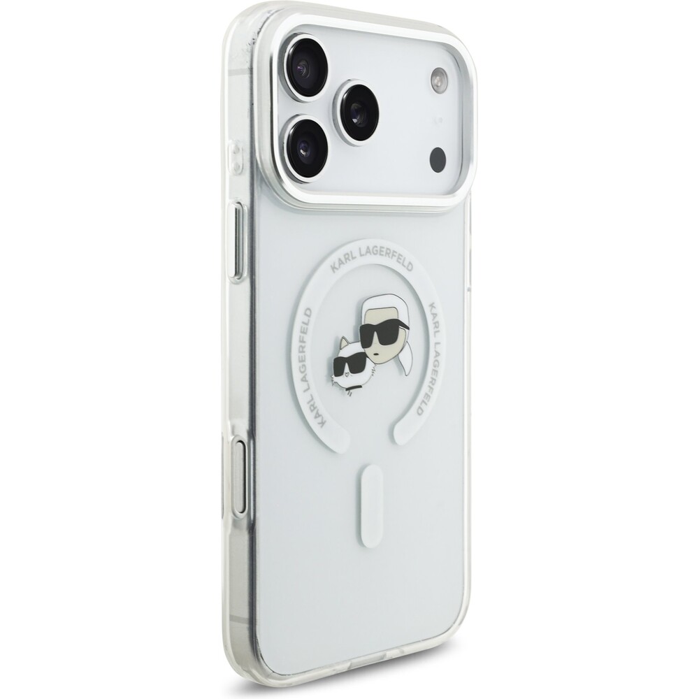Karl-Lagerfeld-IML-K-CH-Heads-Metal-Frame-MagSafe-kryt-iPhone-17-Pro-Max-ciry