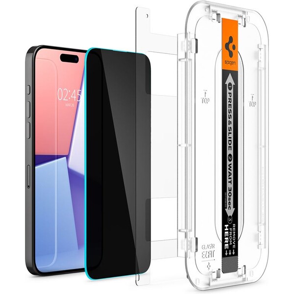 Spigen-Glass-tR-EZ-Fit-HD-Privacy-sklo-iPhone-15-Pro