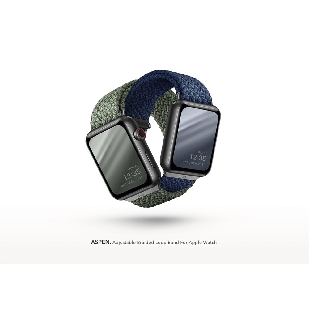 UNIQ-Aspen-Braided-reminek-Apple-Watch-42-41-40-38mm-ruzove-zlaty