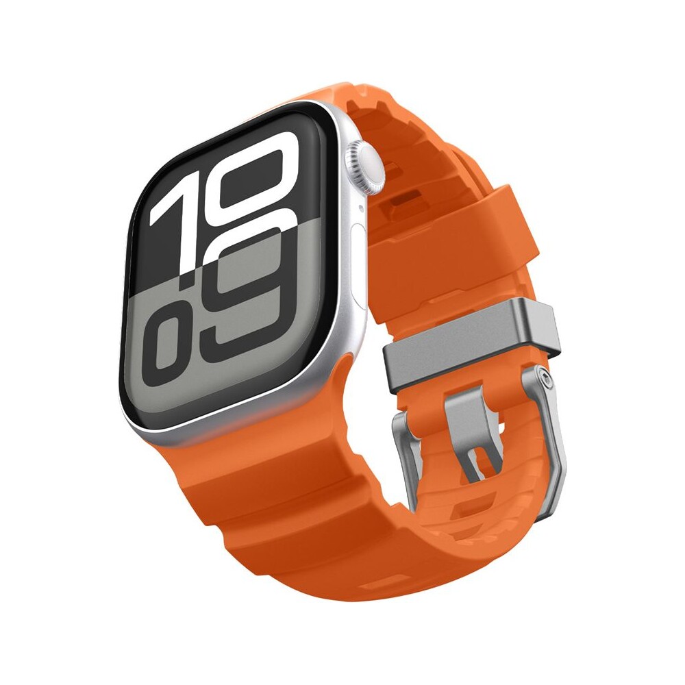 Spigen-Silicone-Band-reminek-Apple-Watch-49-46-45-44mm-oranzovy