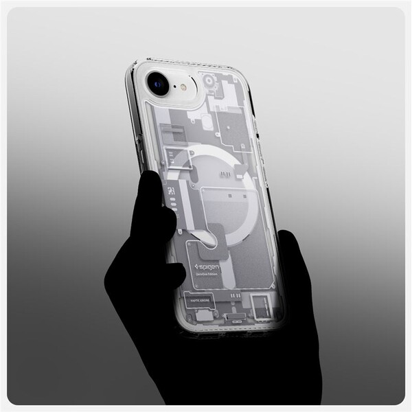 Spigen-Ultra-Hybrid-MagSafe-kryt-iPhone-17e-16e-zero-one-white