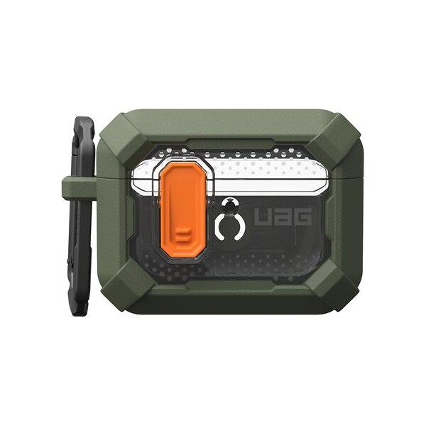 UAG-Plasma-pouzdro-Apple-AirPods-Pro-3-Generace-olivove-zelene