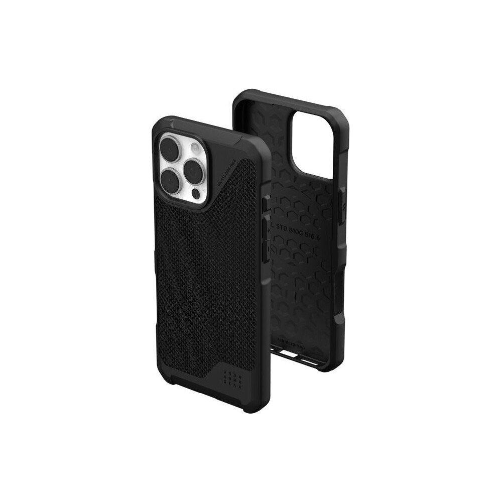 UAG-Metropolis-LT-Magsafe-Kevlar-kryt-iPhone-16-Pro-Max-cerny-