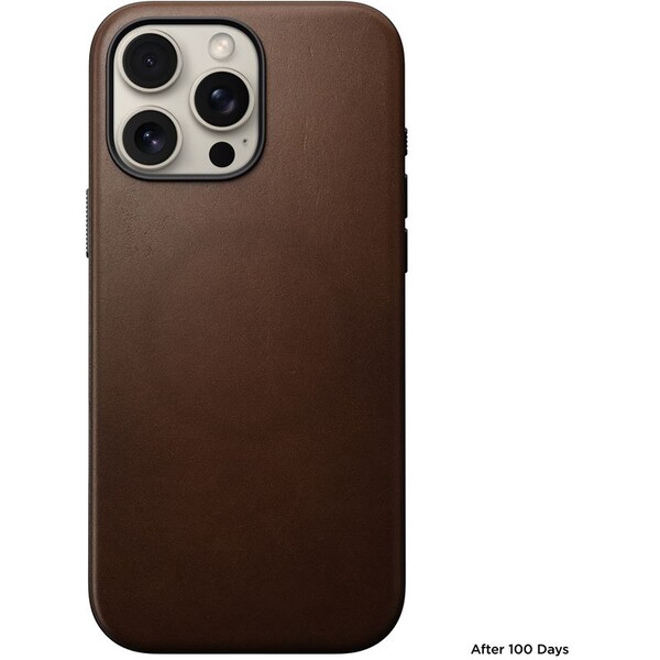 Nomad-Modern-Leather-Case-MagSafe-kryt-iPhone-16-Pro-Max-hnedy
