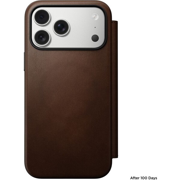 Nomad-Modern-Leather-Folio-MagSafe-kozene-pouzdro-iPhone-17-Pro-Max-Brown