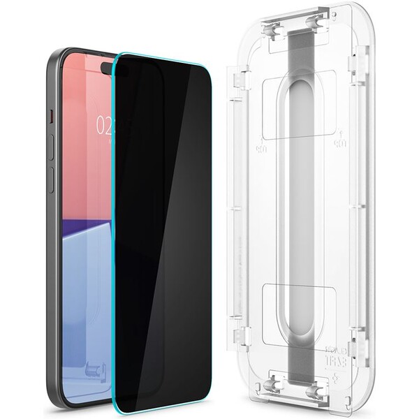 Spigen-Glass-tR-EZ-Fit-HD-Privacy-tvrzene-sklo-iPhone-15-16-cire