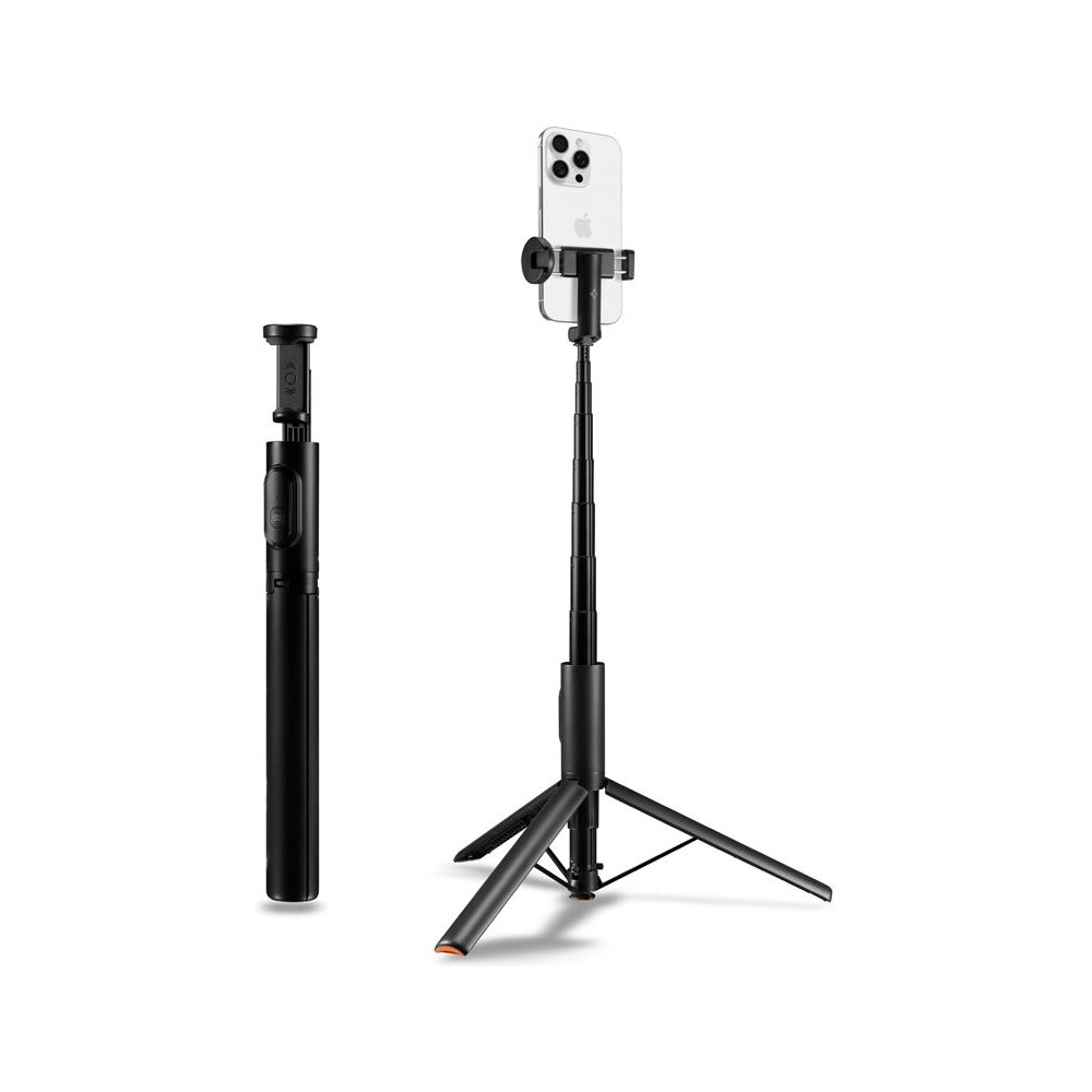 Spigen-Tripod-Selfie-Stick-Auto-Open-drzak-na-selfie-cerny