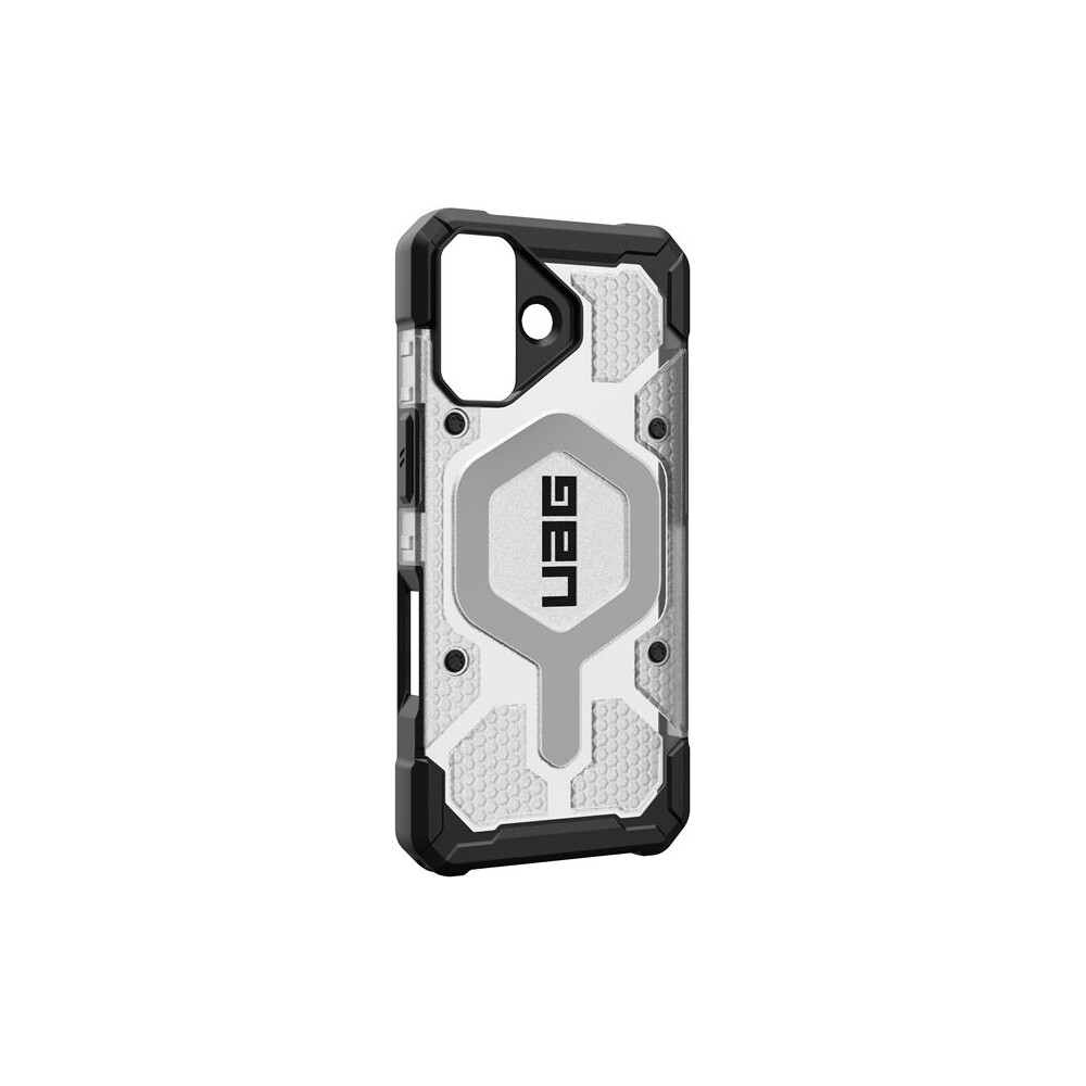 UAG-Pathfinder-Clear-Magsafe-kryt-iPhone-17-ciry-stribrny