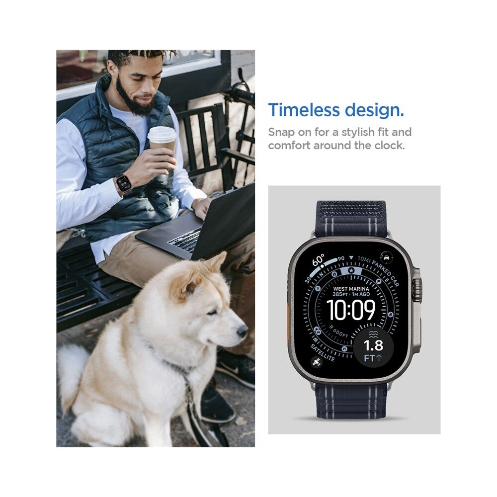 Spigen-Fabric-Band-reminek-hook-and-loop-Apple-Watch-49-46-45-44mm-namorne-modry