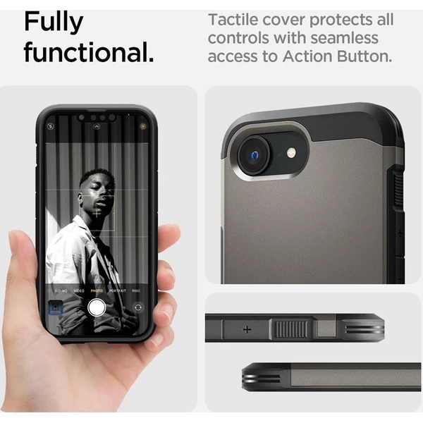 Spigen-Tough-Armor-MagSafe-kryt-iPhone-17e-16e-sedy