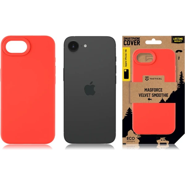 Tactical MagForce Velvet Smoothie kryt Apple iPhone 16e Chilli - Pouzdra - Obrázek 864e7e569f734be7b836f6d4590474ad