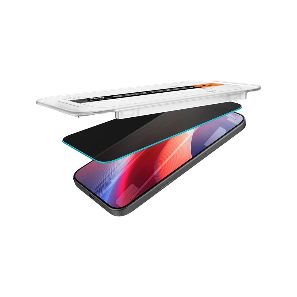 Spigen-Glass-tR-EZ-Fit-Privacy-tvrzene-sklo-iPhone-17-Pro-17-16-Pro-cire-2-pack-