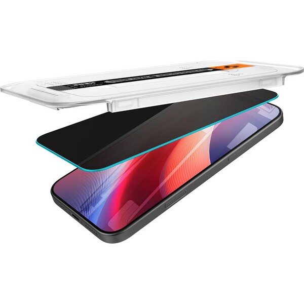 Spigen-Glass-tR-EZ-Fit-Privacy-tvrzene-sklo-iPhone-17-Pro-17-16-Pro-cire-2-pack-