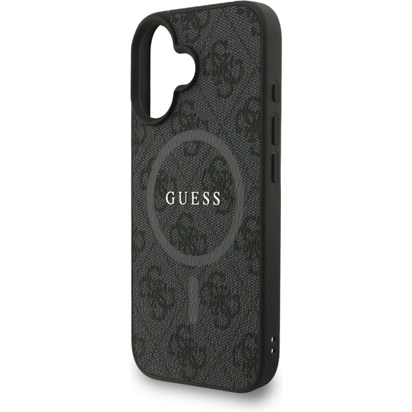 Guess-PU-Leather-4G-Colored-Ring-Strap-MagSafe-kryt-iPhone-16-cerny