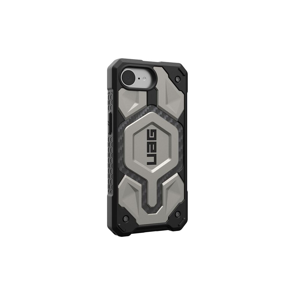 UAG-Monarch-Pro-MagSafe-kryt-iPhone-17e-16e-titanovy