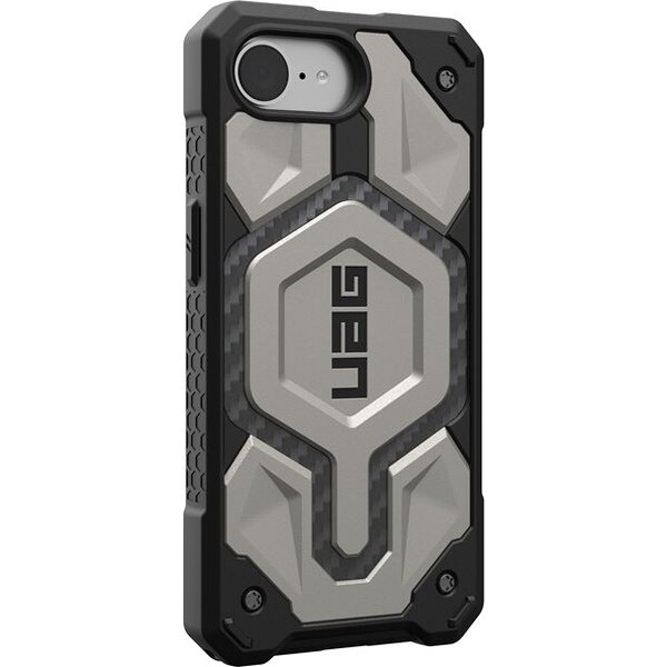 UAG-Monarch-Pro-MagSafe-kryt-iPhone-17e-16e-titanovy