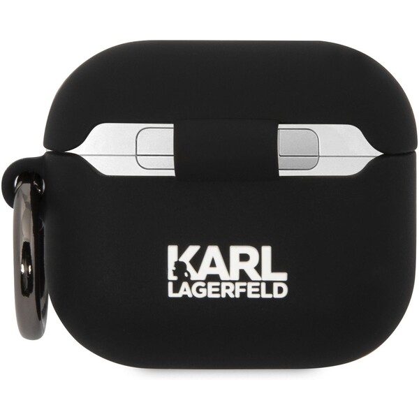 Karl-Lagerfeld-3D-Logo-NFT-Karl-and-Choupette-pouzdro-AirPods-3-cerne