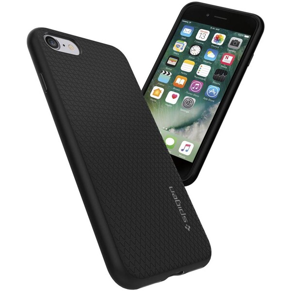 Spigen-Liquid-Air-kryt-Apple-iPhone-7-8-SE-cerny