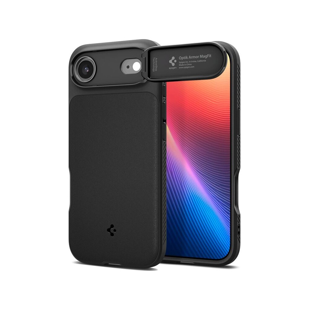 Spigen-Optik-Armor-MagSafe-kryt-iPhone-Air-black