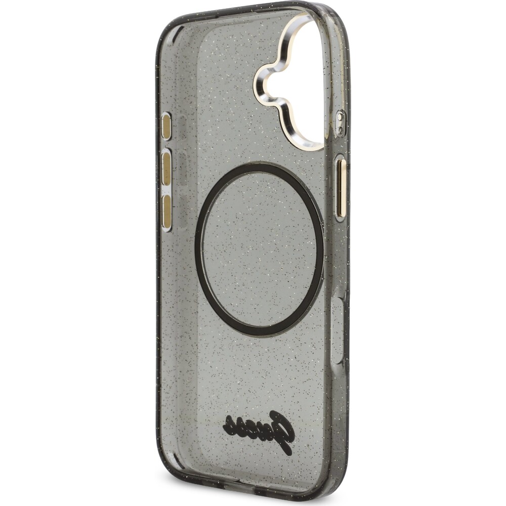 Guess-IML-Glitter-Script-Strap-MagSafe-kryt-iPhone-17-cerny