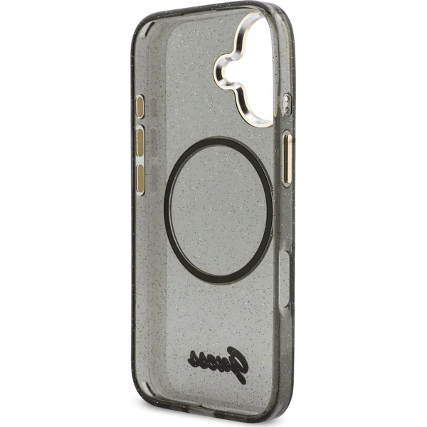 Guess-IML-Glitter-Script-Strap-MagSafe-kryt-iPhone-17-cerny