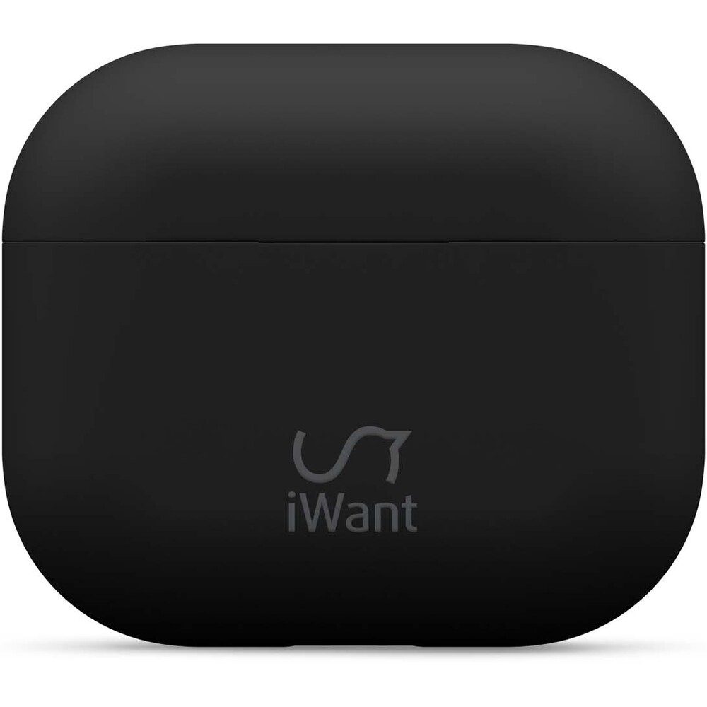 iWant-AirPods-3-generace-ultra-tenke-pouzdro-cerne