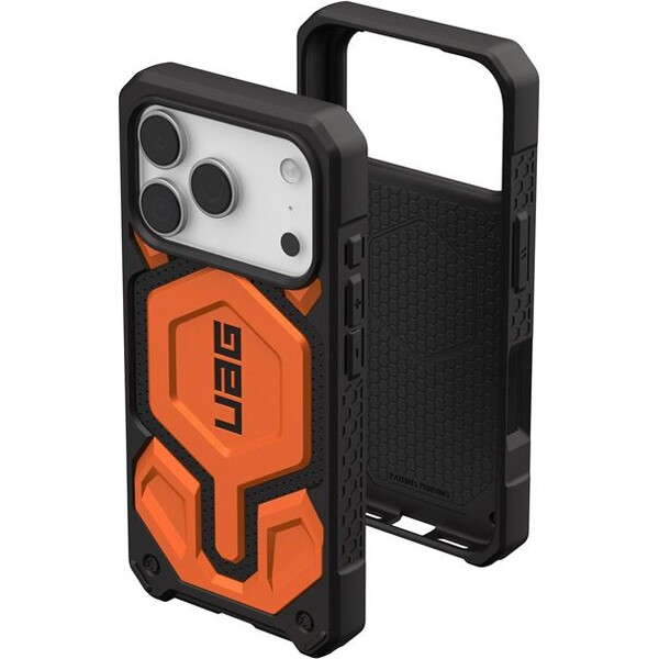 UAG-Monarch-Pro-MagSafe-Kevlar-kryt-iPhone-17-Pro-oranzovy