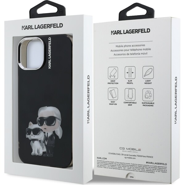Karl-Lagerfeld-IML-Aquarelle-Karl-and-Choupette-kryt-iPhone-15-cerny