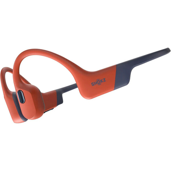 Shokz-OpenSwim-Pro-sluchatka-pred-usi-cervena