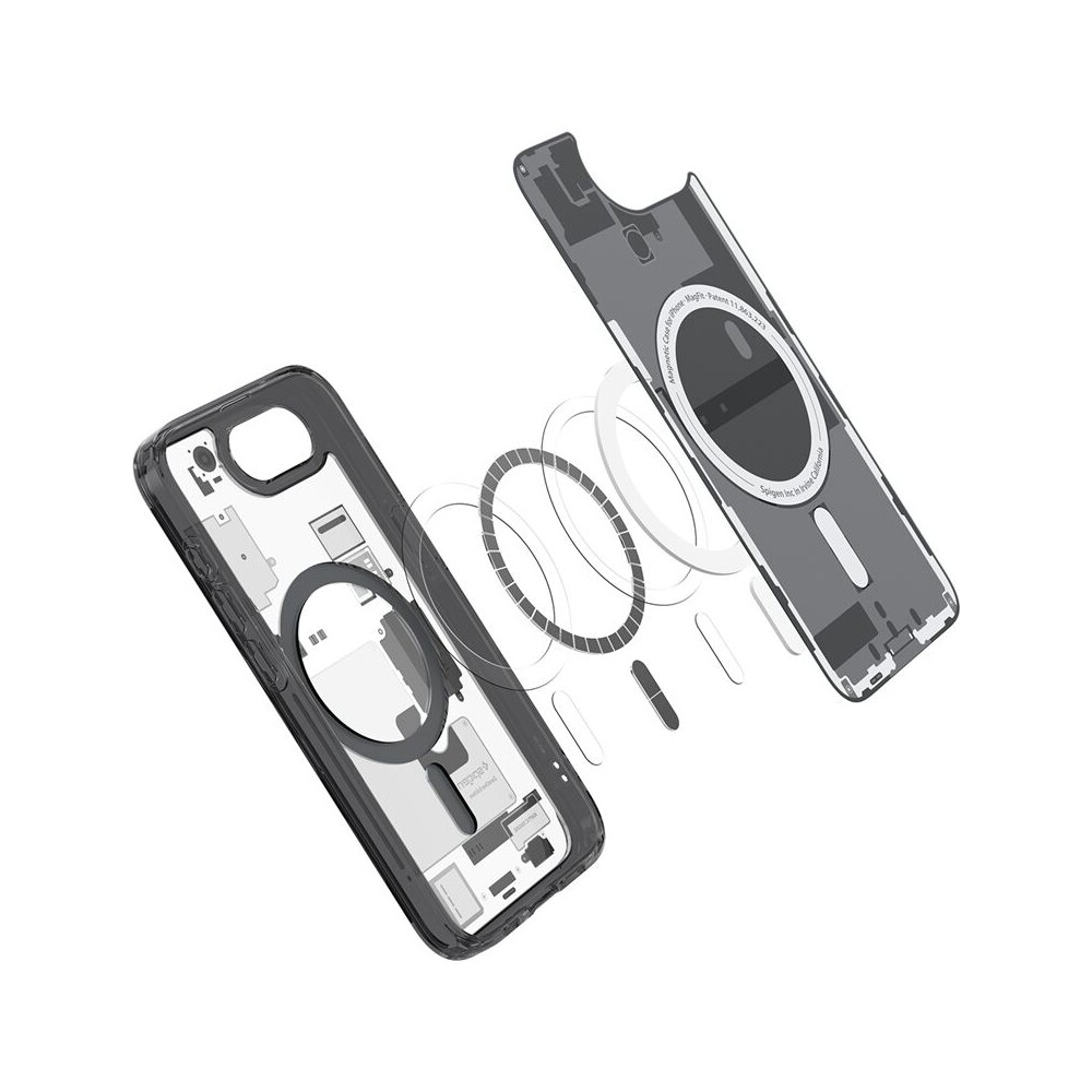 Spigen-Ultra-Hybrid-MagSafe-kryt-iPhone-17e-16e-zero-one-black
