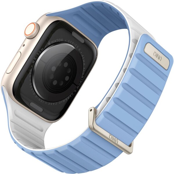 UNIQ-Revix-Evo-oboustranny-reminek-Apple-Watch-42-41-40-38mm-svetle-modry-bily-