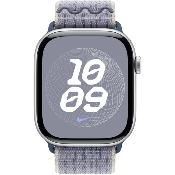 Apple Watch 49/46/45/44mm šedo-modrý provlékací sportovní řemínek Nike - Řemínky - Obrázek 87R7000K01