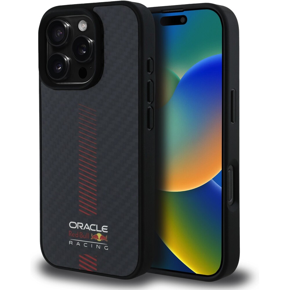 Oracle-Red-Bull-Racing-Carbon-Powerbar-MagSafe-kryt-iPhone-16-Pro-cerny