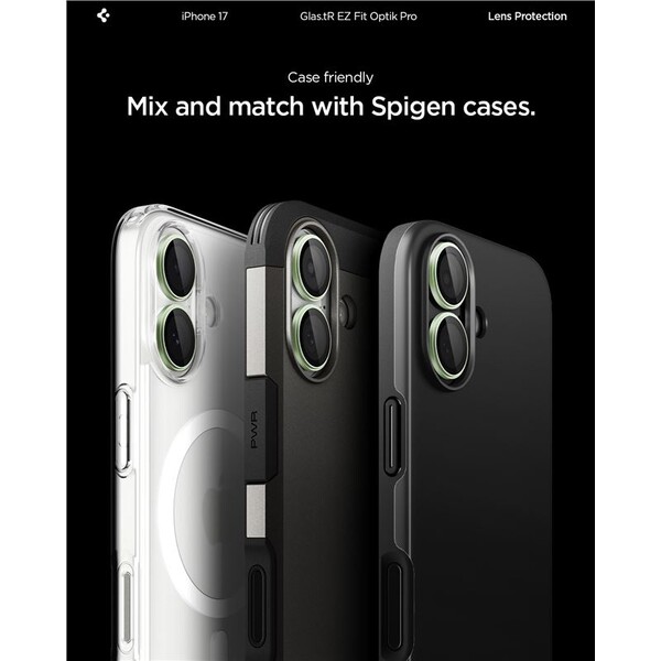 Spigen-Glass-tR-EZ-Fit-Optik-Pro-skla-iPhone-17-green-2-ks-
