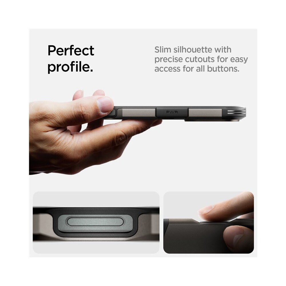 Spigen-Tough-Armor-MagSafe-kryt-iPhone-16-Pro-Max-gunmetal