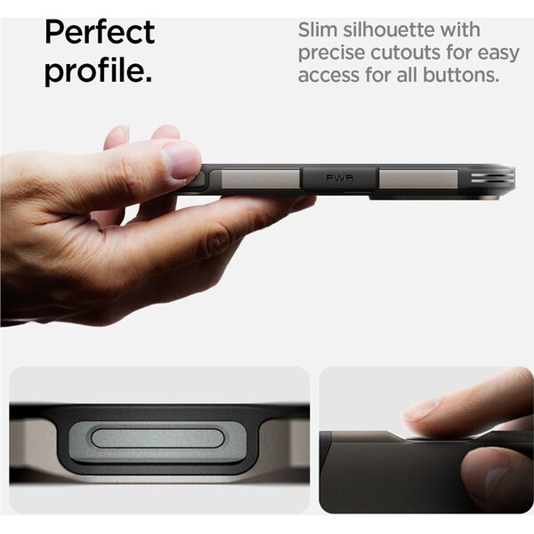 Spigen-Tough-Armor-MagSafe-kryt-iPhone-16-Pro-Max-gunmetal