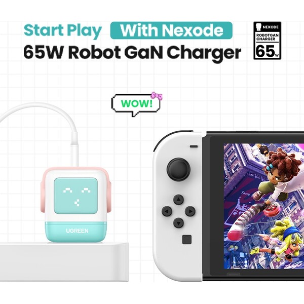 UGREEN-Uno-RG-65W-GaN-Fast-Charge-nabijecka-mentolova