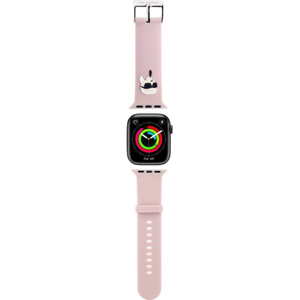 Karl-Lagerfeld-Karl-Head-NFT-reminek-pro-Apple-Watch-42-44-45-46-49-ruzovy