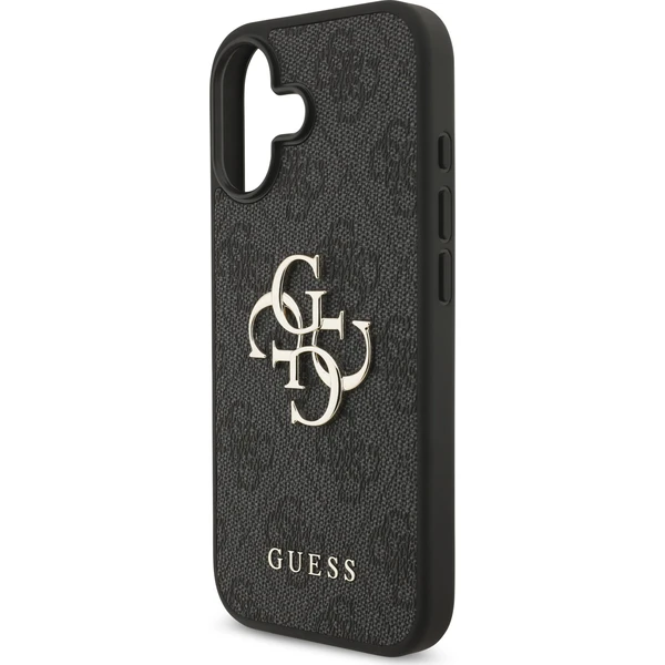 Guess-PU-4G-Metal-Logo-kryt-iPhone-17-sedy