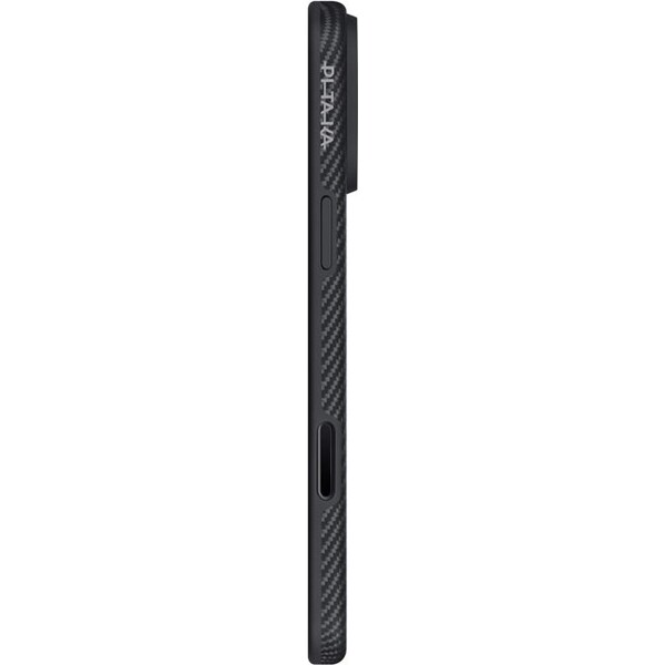 Pitaka-Aramid-UltraGuard-Case-MagSafe-kryt-iPhone-17-Pro-Black-Grey