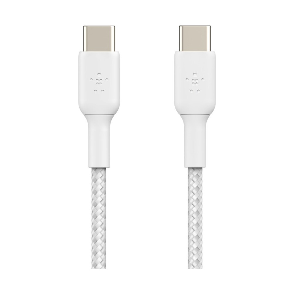 Belkin-BOOST-Charge-Braided-USB-C-USB-C-napajeci-kabel-60W-1m-bily