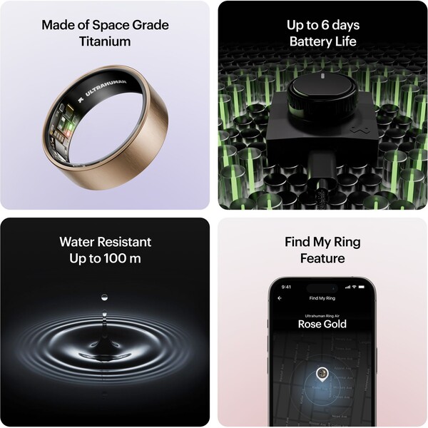 Ultrahuman-Ring-AIR-chytry-prsten-vel-10-Rose-Gold