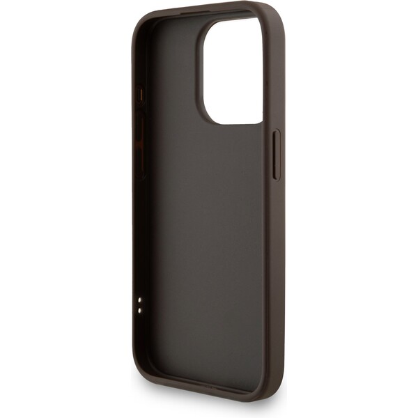 Guess-PU-4G-Metal-Logo-Strap-kryt-iPhone-15-Pro-Max-hnedy