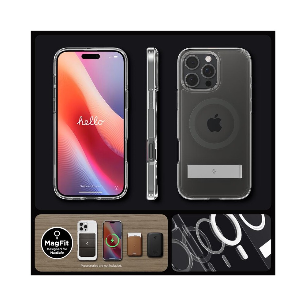 Spigen-Ultra-Hybrid-S-MagSafe-kryt-iPhone-16-Pro-graphite