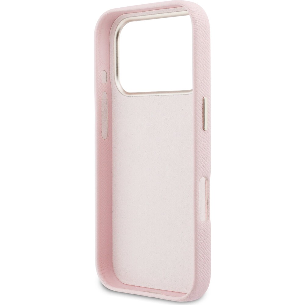 Guess-PU-Resin-Logo-kryt-iPhone-17-Pro-ruzovy