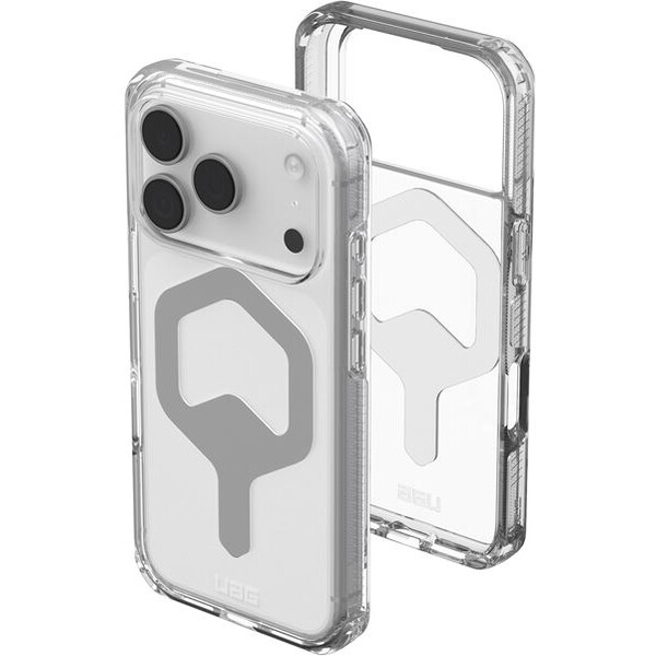 UAG-Plyo-Magsafe-kryt-iPhone-17-Pro-ciry-stribrny