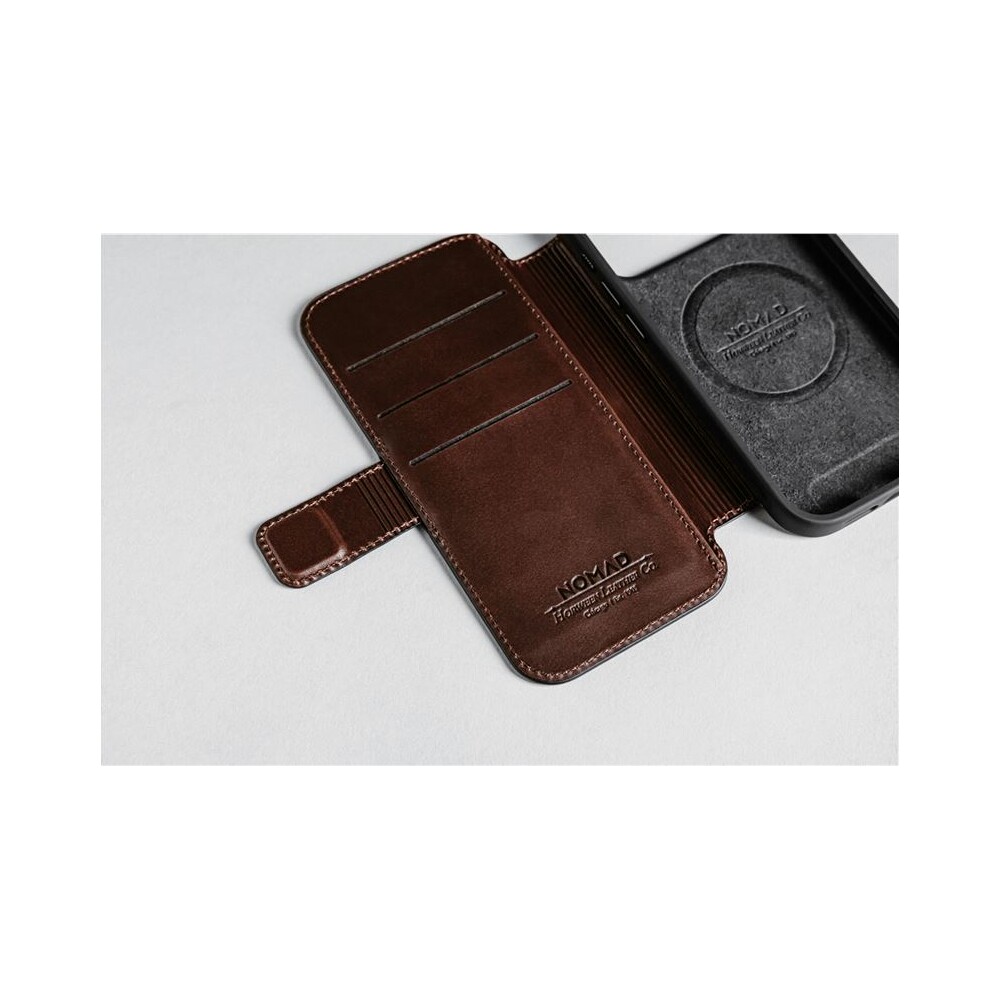 Nomad-Modern-Leather-Folio-Horween-MagSafe-kozene-pouzdro-iPhone-17-Pro-Max-Rustic-Brown