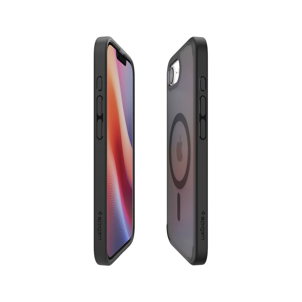Spigen-Crystal-Hybrid-MagSafe-kryt-iPhone-17e-16e-frost-black